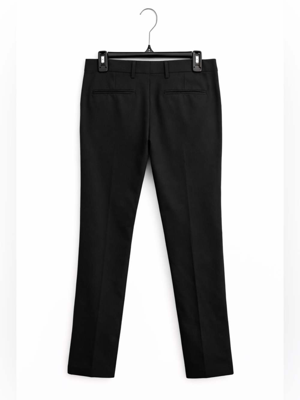 Axist Men’s Slim Fit Dress Pants 30x30 Black Flat Front - Picture 2 of 2